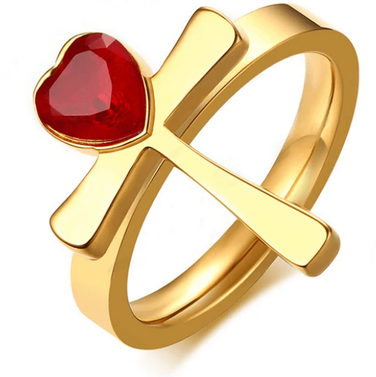 bague-croix-strass-ronde-rouge