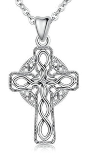 Celtic Cross Pinging Sill Silver