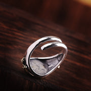 925 anel religioso de prata